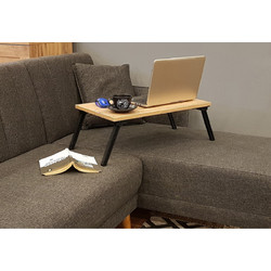 Laptop Standing Desk Gusto - Atlantic Atlantic Pine Black