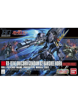 Bandai Mobile Suit Gundam HG 1/144 Unicorn Gundam 02 Banshee Norn Σετ Μοντελισμού