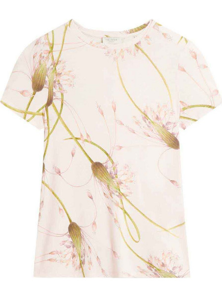 T-Shirt Lexiii Printed Fitted 277550 pink