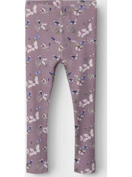 NAME IT NMFBELA M LEGGING 13242749-Elderberry Mixed