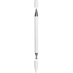 Πολυλειτουργικό στυλό αφής YX Stylus για Smartphone, Tablet, iPad Λευκό