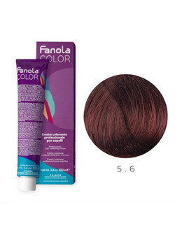 Fanola Croma Color 5.6 Μόνιμη Βαφή Μαλλιών 100ml