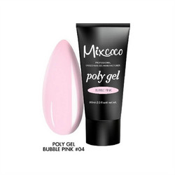 Mixcoco Bubble Pink Poly Gel 60ml