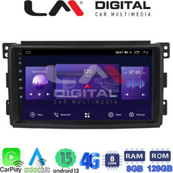 LM Digital ZT8087 Ηχοσύστημα Αυτοκινήτου με Οθόνη Αφής USB Bluetooth & GPS