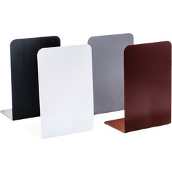Foska - Γωνία Βιβλίων Μεταλλική 13.5x10x20 cm, Μαύρο 1 Τεμ BS2013