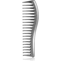Janeke Chromium Line Wavy Comb for Gel Application χτένα για τα μαλλιά για την εφαρμογή προϊόντων τζελ 18,5 x 5 cm 1 τμχ