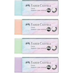 Faber-Castell Γόμα για Μολύβι Dust Free Pastel (Διάφ. Xρώμ.)