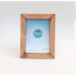 ΚΟΡΝΙΖΑ ΞΥΛΙΝΗ 13X18 PLAIN SLIM-ALMOND WOOD- KORRESCRAFT-251-102-03