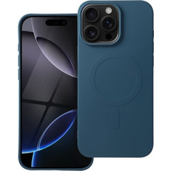 Is Tpu Silicone Mag Iphone 16 Pro Max (Big HOLE) Blue Backcover - (SILMAGIP16PMBL)