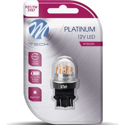 M-tech P27/7W 3157 LED Canbus Blister 12/24V 2W 1τμχ