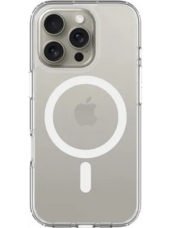 Θήκη Apple iPhone 16 Pro - Vivid MagSafe Hybrid Case Διάφανη με MagSafe - White (VIMAGACR497WT)