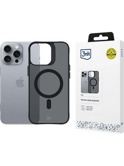 3MK Smoke MagCase - θήκη για Apple iPhone 16 Pro Max - Διάφανο