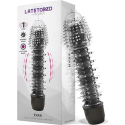 LateToBed Evan Δονητής G-Spot 16.5cm Μαύρος