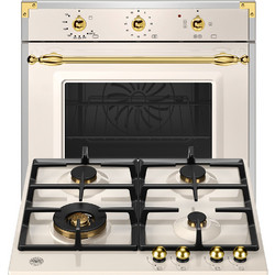 Bertazzoni Φούρνος Ηλεκτρικός Άνω Πάγκου 76lt 59.5cm F6011MODPLGNE με Εστίες Αερίου P604LMODGNE