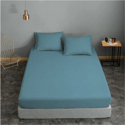 Komvos Σεντόνι Υπέρδιπλο 220x240 Dolphin Blue