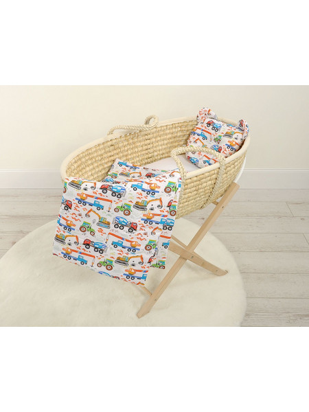Duvet with pillow Teddy - 2pcs set - construction site