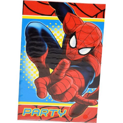 Κάρτες Γενεθλίων Spiderman 6Τεμ. 14X9cm Art.081530 Welkhome