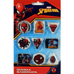 Σβήστρα Spiderman Σέτ 9τεμ