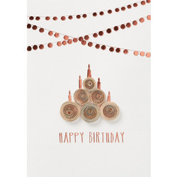 Raeder - Ευχετήρια Κάρτα Happy Birthday Circle