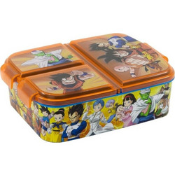 Stor Dragon Ball Πλαστικό Παιδικό Δοχείο Φαγητού Πολύχρωμο 20720
