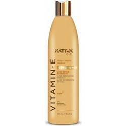 Kativa Vitamin E Conditioner για Επανόρθωση για Ταλαιπωρημένα Μαλλιά 550ml