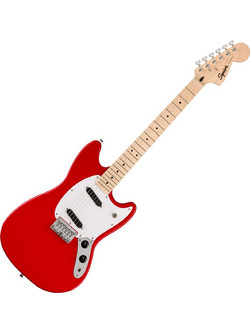 Fender Squier Sonic Mustang Ηλεκτρική Κιθάρα Alternative με Μαγνήτες SS & Ταστιέρα Maple Torino Red