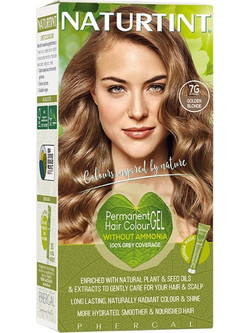 Phergal Naturtint 7G Blonde Gold Μόνιμη Βαφή Μαλλιών Χωρίς Αμμωνία