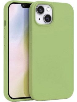 Θήκη Rubber Ενισχυμένης Σιλικόνης για iPhone 13 Λαχανί