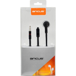 Ancus Zeno Mono Handsfree In-Ear 3.5mm Black
