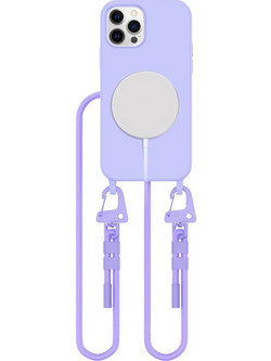 Θήκη iPhone 12 / 12 Pro Tech-Protect MagNecklace MagSafe Purple