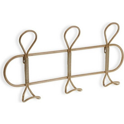 Κρεμάστρα τοίχου Versa Μέταλλο Vintage 48,5 x 24 x 6,5 cm