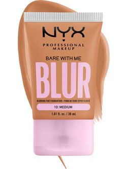 Nyx Bare With Me Blur Tint 10 Medium Liquid Foundation 30ml