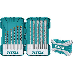 TOTAL ΣΕΤ ΤΡΥΠΑΝΙΑ ΜΠΕΤΟΥ ΚΑΙ SDS-PLUS 11ΤΕΜ (TACSDL31101)