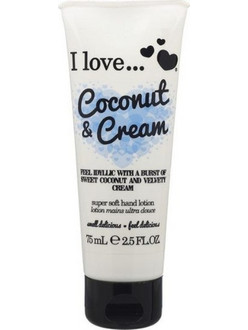 I Love Coconut & Cream Ενυδατική Κρέμα Χεριών 75ml