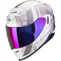 Scorpion Exo 520 Evo Air Melrose Pearl White / Pink Κράνος Μηχανής Full Face 1600gr