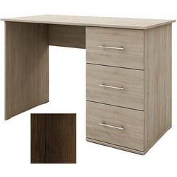 Mellos Home Treble Γραφείο Oak Massima Dark 115x56x76εκ. A 553