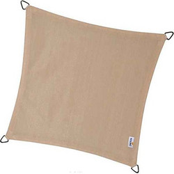 Τετράγωνο Πανί Σκίασης 5x5m 285gsm Εκρού Coolfit