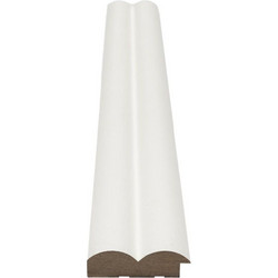 Πηχάκι Διπλό Έναρξη-Τελείωμα 802040 Wave St 16mm 5,5x275cm White New Plan Mdf