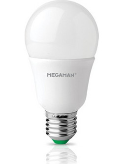 MEGAMAN LED DIM to WARM Α60 ΜΑΤ 10.5W E27 1800k-2800k 810LM 330 - 40-05237
