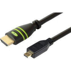 Techly Καλώδιο HDMI 1.4 HDMI Male to Micro HDMI 3m Black HDMI-4-AD3