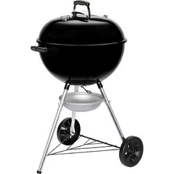 Weber E-5710 Original Kettle Ανοξείδωτη Ψησταριά Κάρβουνου Στρογγυλή με Καπάκι και Ρόδες Επιφάνειας 57cm