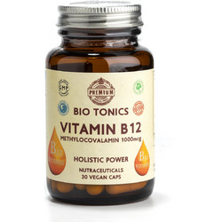 Bio Tonics Vitamin B12 1000mcg 30 Κάψουλες