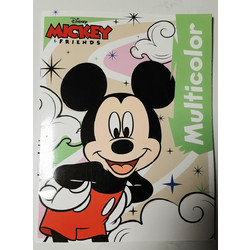 Disney Mickey Mouse Βιβλίο Ζωγραφικής Multicolor Α4 με 32 Σελίδες Χρωματισμού (400256)