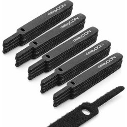 DeleyCon δεματικά καλωδίων Velcro 11.5εκ. με θηλιά, 50τεμ. MK2931
