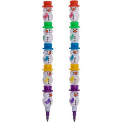 Stacking Pencils 5 σε 1 Μολύβια Κηρομπογιές (3τμχ)