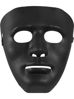 Μάσκα Anonymous Μαύρη 00852