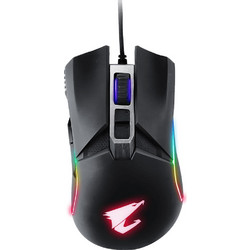 Gigabyte Aorus M5 Ενσύρματο Gaming Ποντίκι RGB 16000 DPI Black