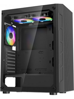 VEVOR Μεσαίο Κουτί ATX με 3 x 120 mm ARGB Ανεμιστήρες DNJXZT120MMACLSZZ001V9