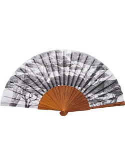 Βεντάλιες A Fan SKU204-Charcoal Forest Γυναικείο