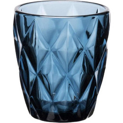 Cryspo Trio Σετ Ποτήρια Ουίσκι Γυάλινα Kare Blue 260ml 6τμχ 52.701.51